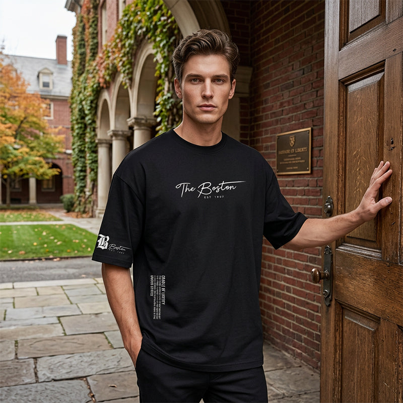 ⏳Time-Limited Special⏰Urban Cotton Blend Tee – From Day to Night