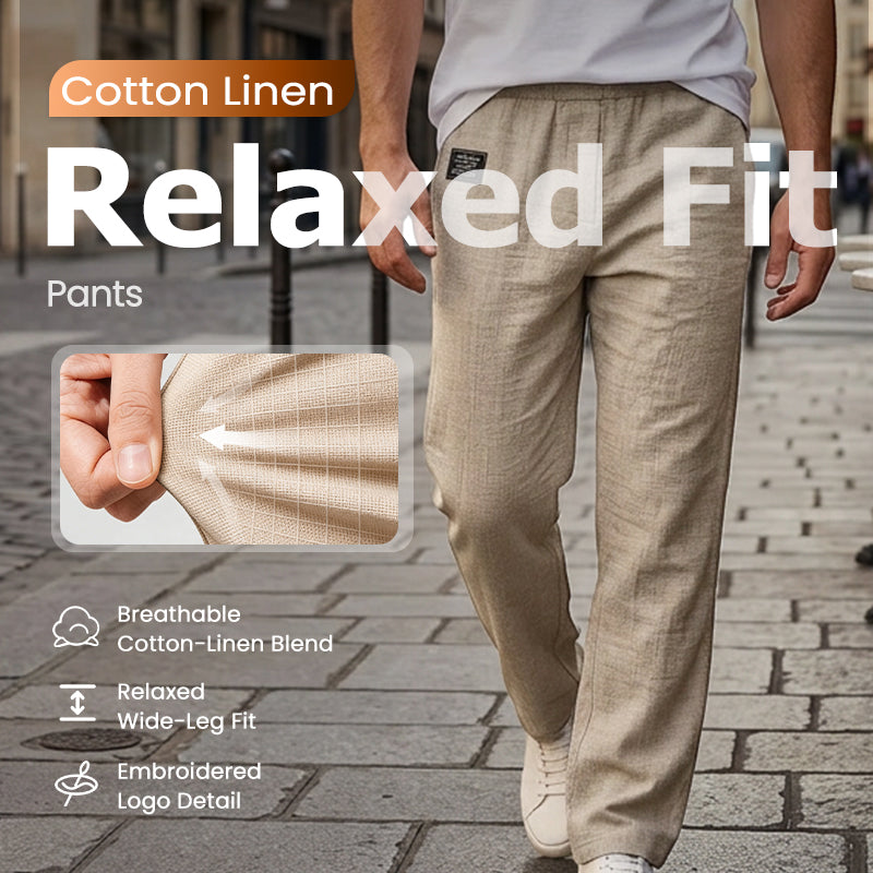 💕LAST DAY SALE 70% OFF!!💕Breathable Straight-Leg Trousers for Men