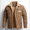 Mens Sherpa Lined Utility Jacket