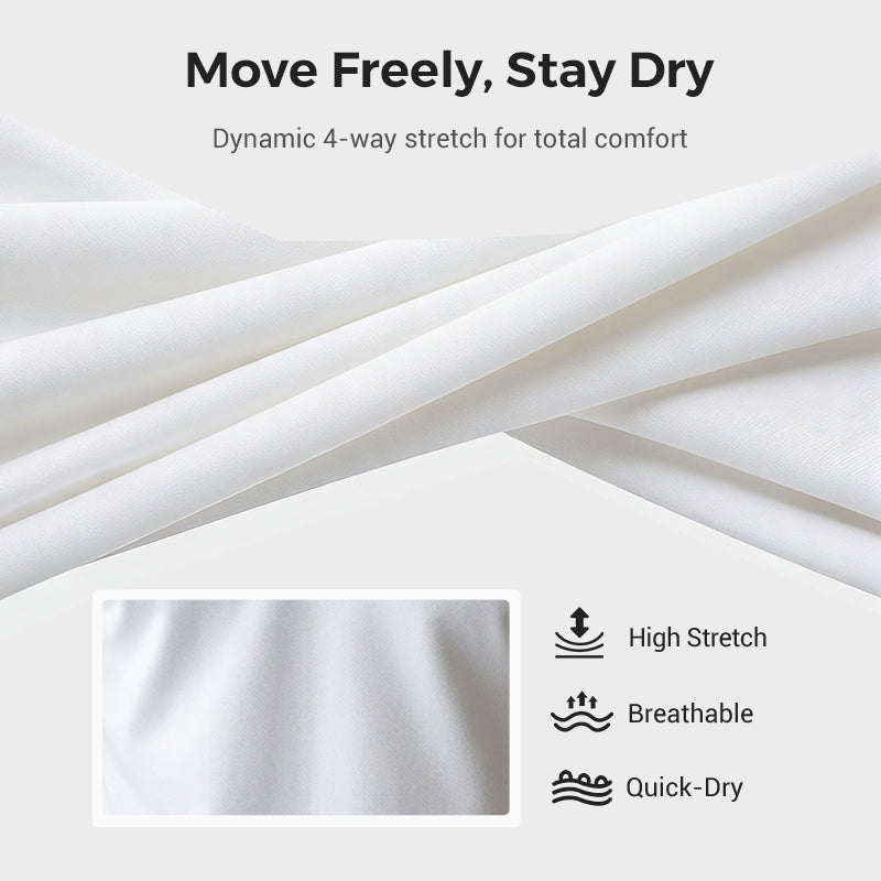 Men's Quick-Dry Short-Sleeve Lapel T-Shirt