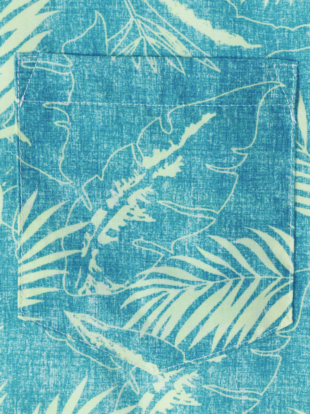Men‘s Tropical Print Hawaiian Pocket Casual Short Sleeve Shirts