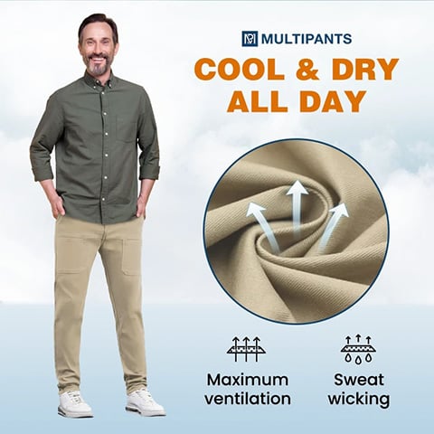 🏆👖LAST DAY SALE 50% OFF⚡50K+ SOLD💕✨MultiPants High Stretch Cargo Pants｜Durable Multi-Pocket Utility Trousers For Work, Hiking & Daily Casual Wear UK Stock