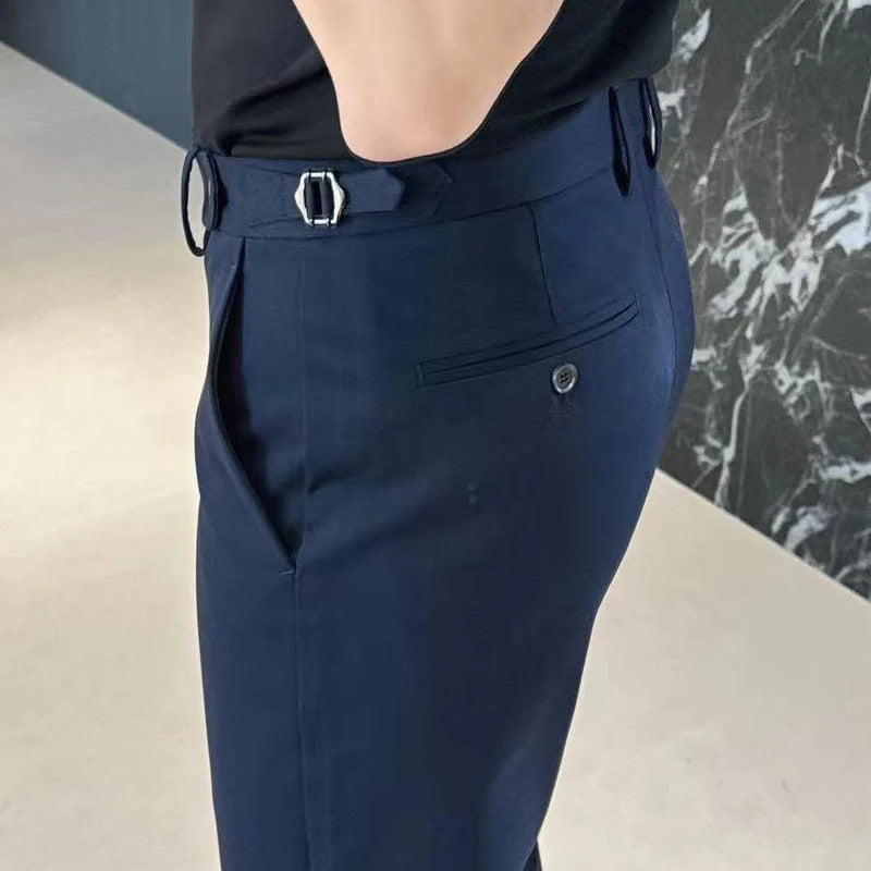 🔥50% OFF🔥 Men's Stretch Suit Trousers, Wrinkle-Resistant, All-Day Comfort