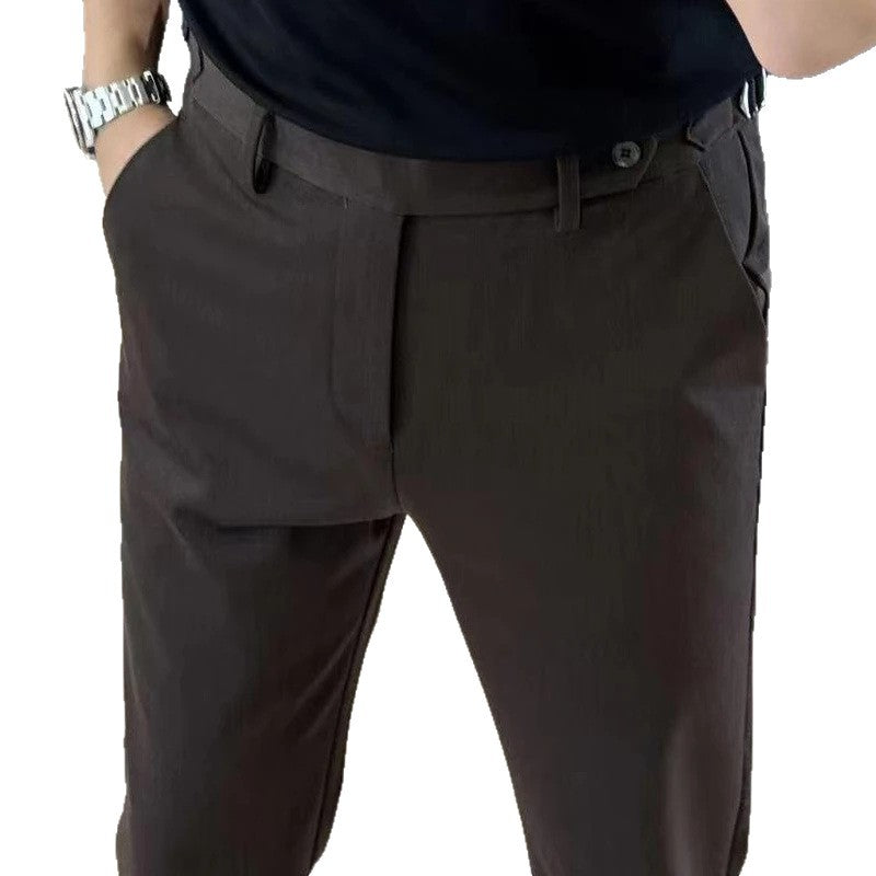 🔥50% OFF🔥 Men's Stretch Suit Trousers, Wrinkle-Resistant, All-Day Comfort