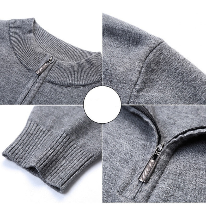 🔥 LAST DAY PROMOTION - 50%OFF 🔥Men's Half-Turtleneck Sweater