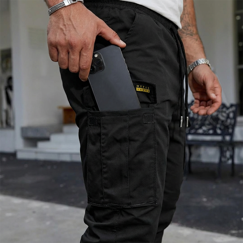 📢📢50% OFF !! ⏰Men's Casual Cargo Trousers with Drawstring🔥