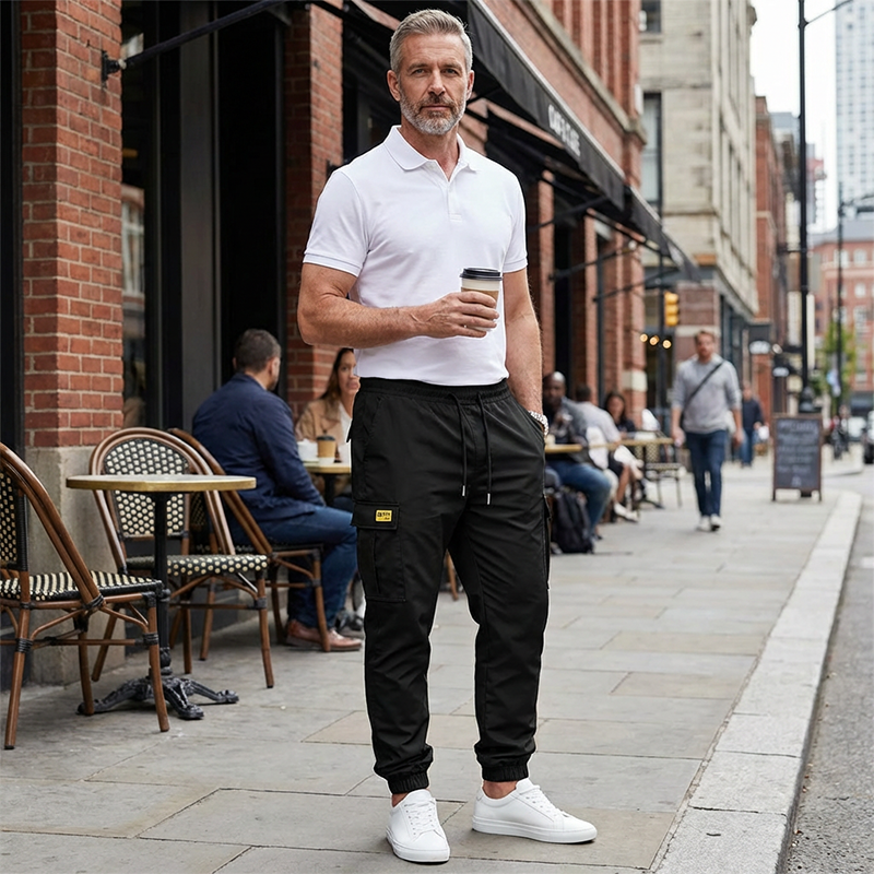 📢📢50% OFF !! ⏰Men's Casual Cargo Trousers with Drawstring🔥