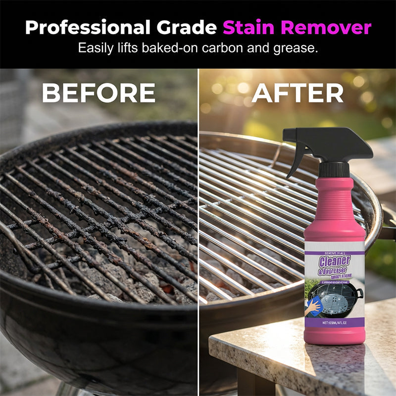 🧽 Every Home Needs This🏠 Fast-Acting Heavy-Duty Grill Degreaser Spray