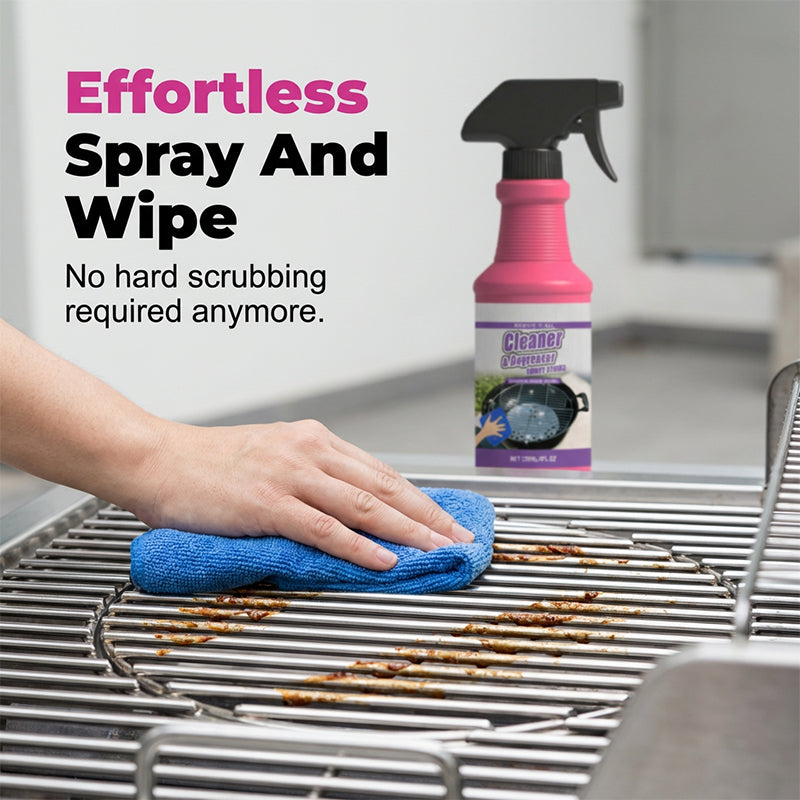 🧽 Every Home Needs This🏠 Fast-Acting Heavy-Duty Grill Degreaser Spray