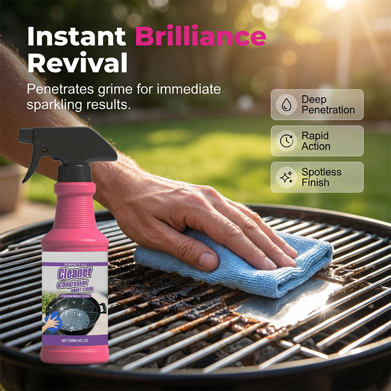 🧽 Every Home Needs This🏠 Fast-Acting Heavy-Duty Grill Degreaser Spray