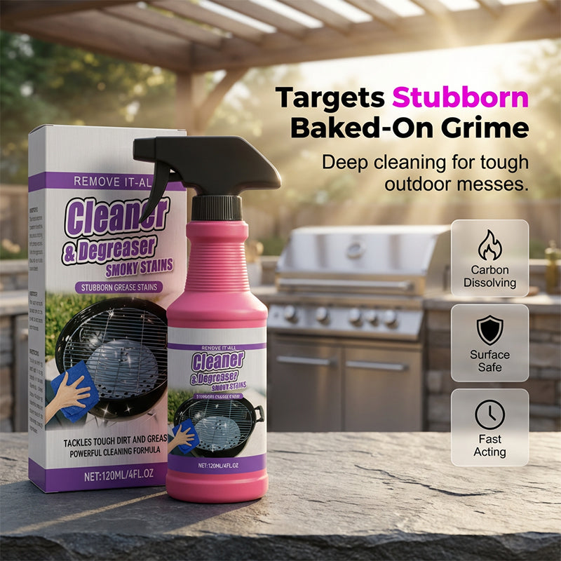 🧽 Every Home Needs This🏠 Fast-Acting Heavy-Duty Grill Degreaser Spray