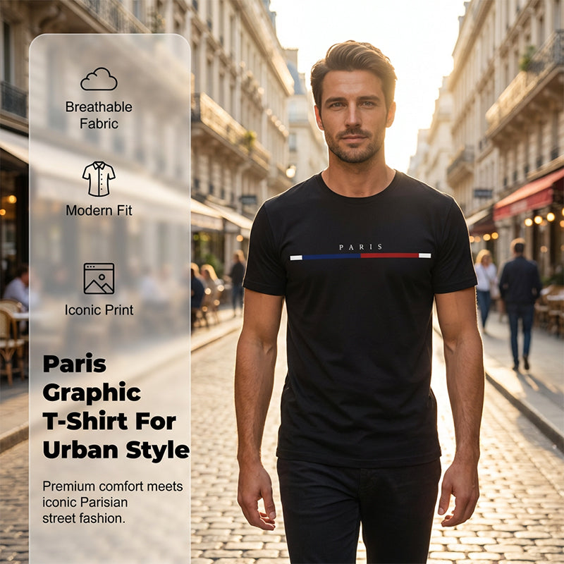 Minimalist Graphic Tee for Men