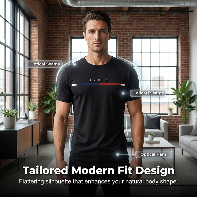 Minimalist Graphic Tee for Men