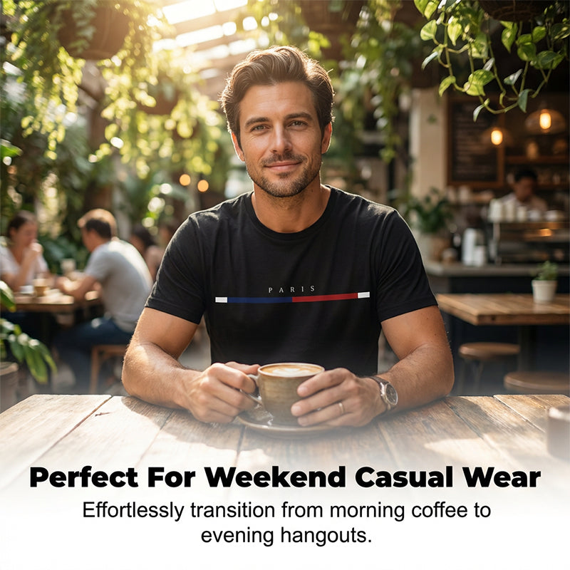 Minimalist Graphic Tee for Men