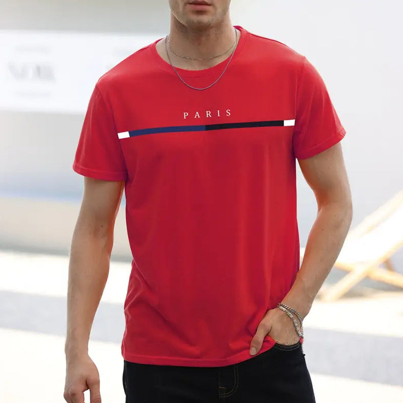 Minimalist Graphic Tee for Men