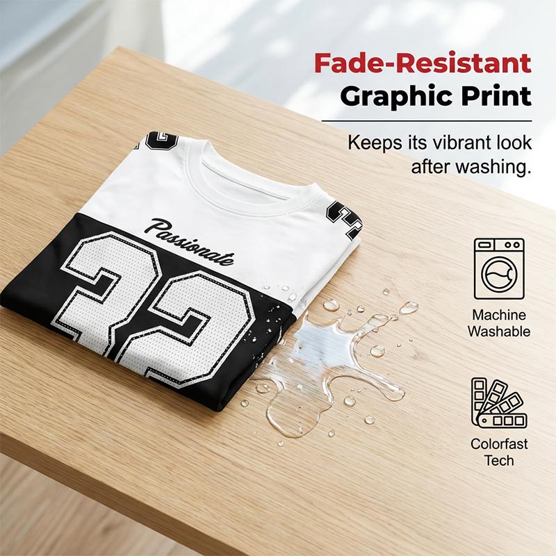 Men's Casual Graphic Print T-Shirt