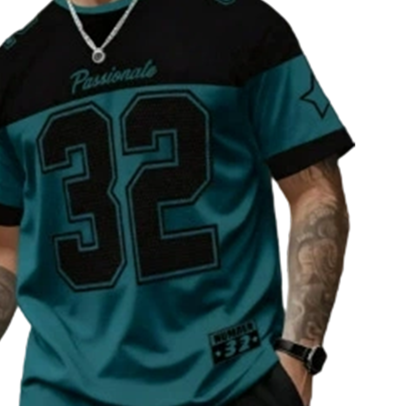 Men's Casual Graphic Print T-Shirt