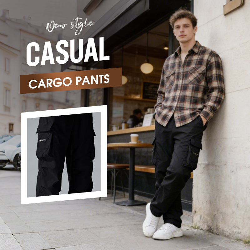 👖 LIMITED-TIME 50% OFF! ✨ Men's Cargo Pants – Multi-Pockets, Stretch, Casual ✨