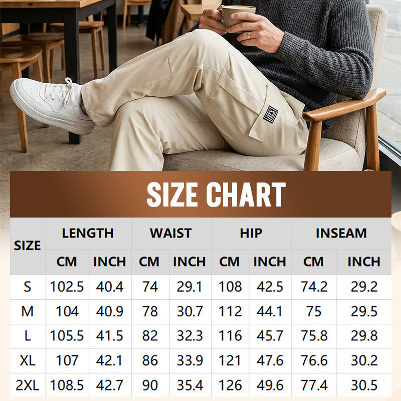 👖 LIMITED-TIME 50% OFF! ✨ Men's Cargo Pants – Multi-Pockets, Stretch, Casual ✨