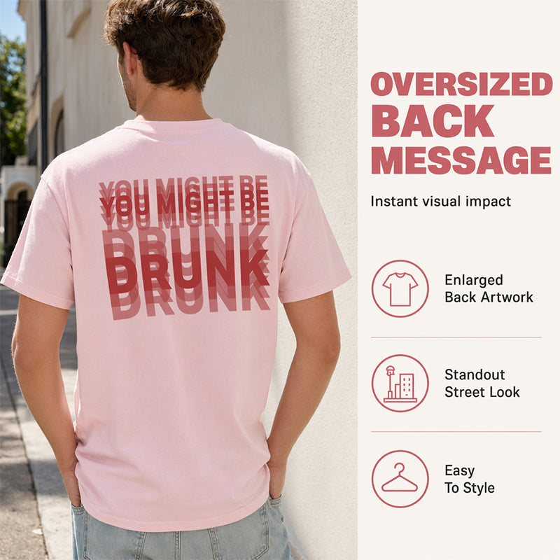 Men's Short Sleeve Crew Neck Graphic Shirt