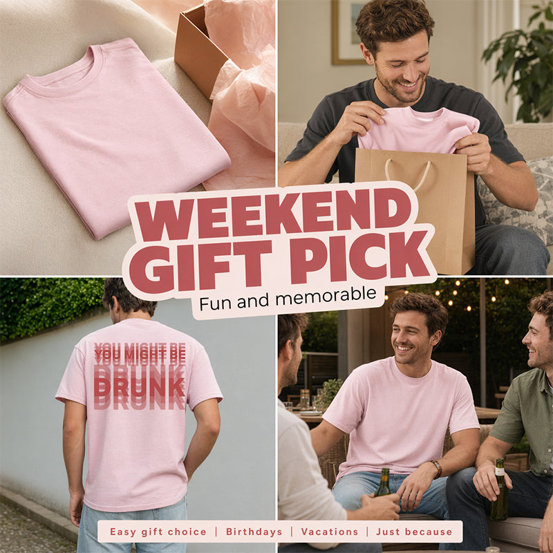 Men's Short Sleeve Crew Neck Graphic Shirt